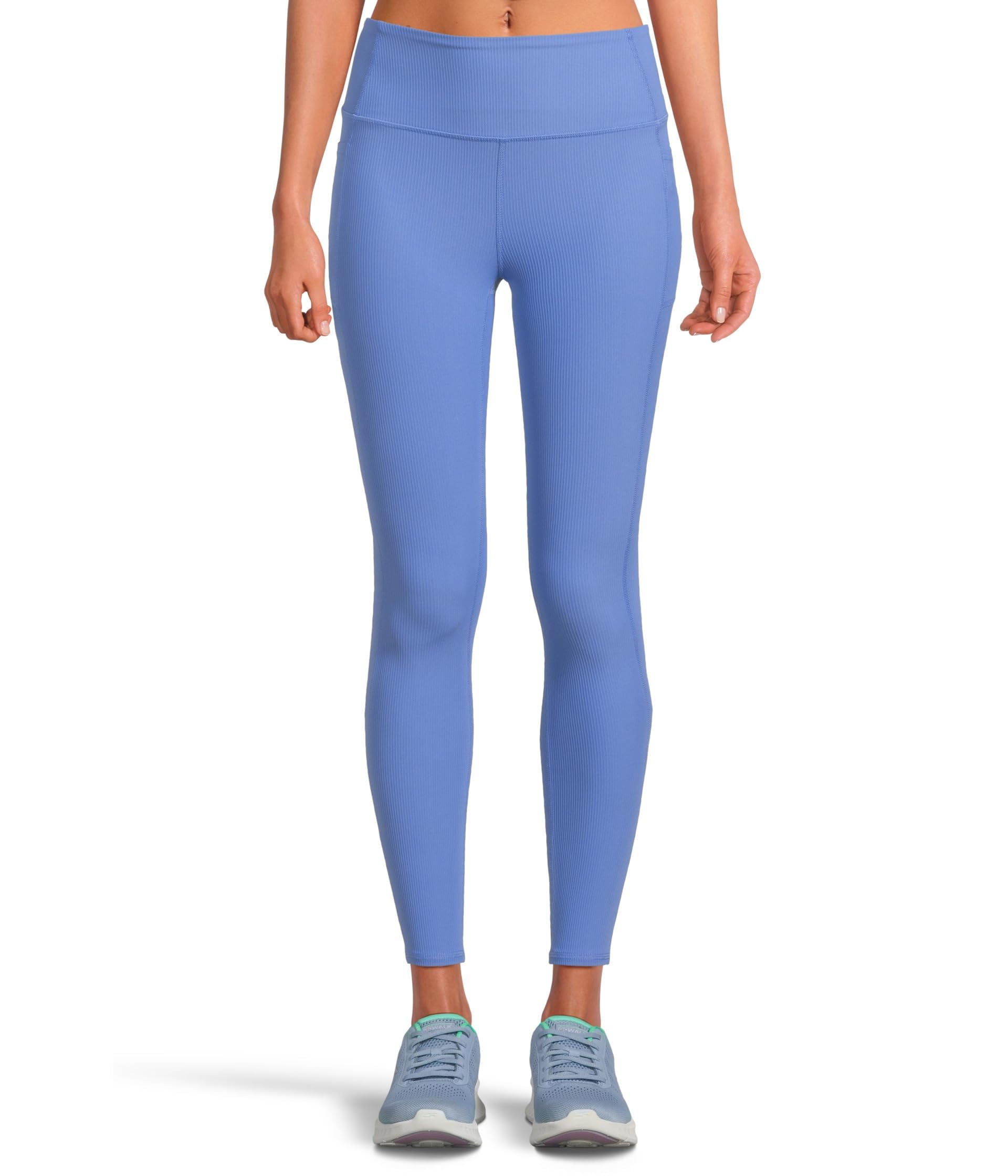Skechers Women's Go Walk Rib Full Length High Waisted Legging