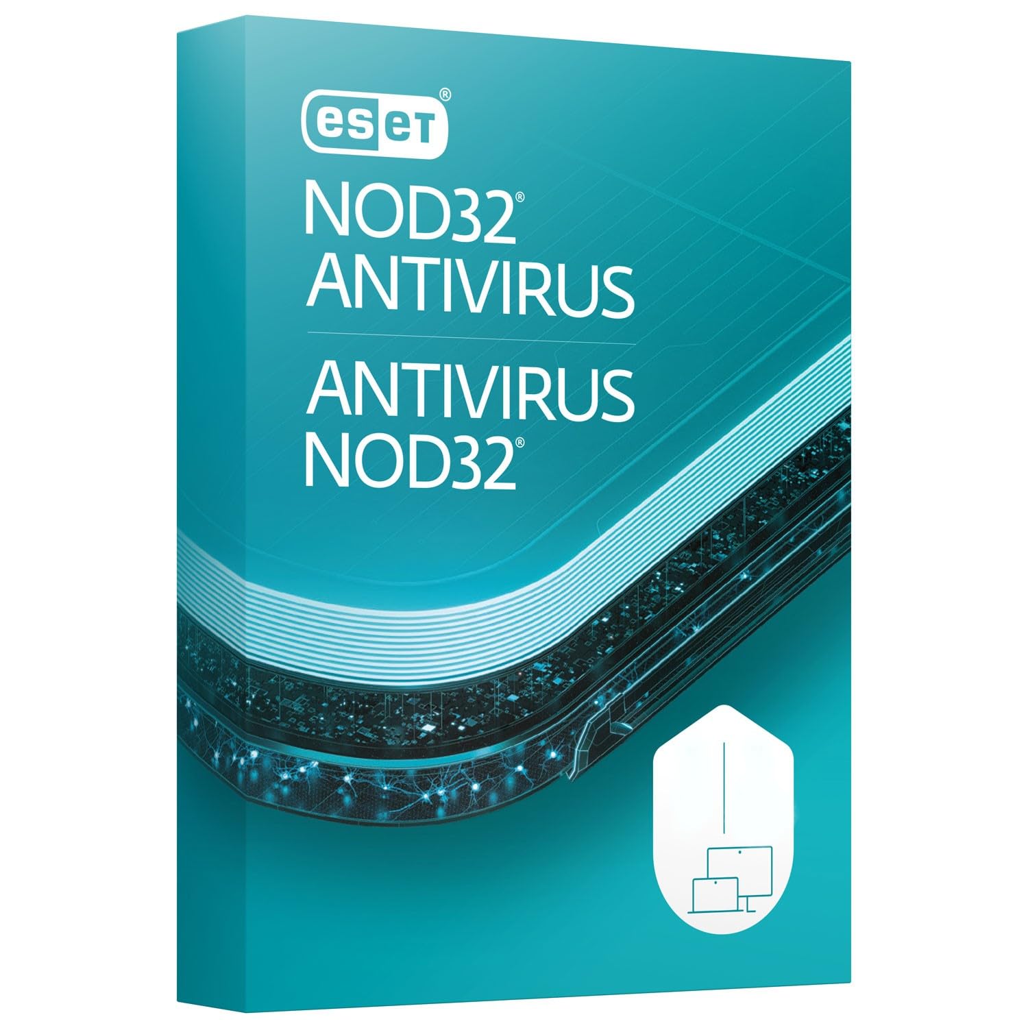 ESET NOD32 Antivirus | 2025 Edition | 1 Device | 3 Years | Antivirus Software | 