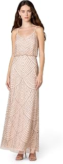 Adrianna Papell Women's Blouson Dress, casis