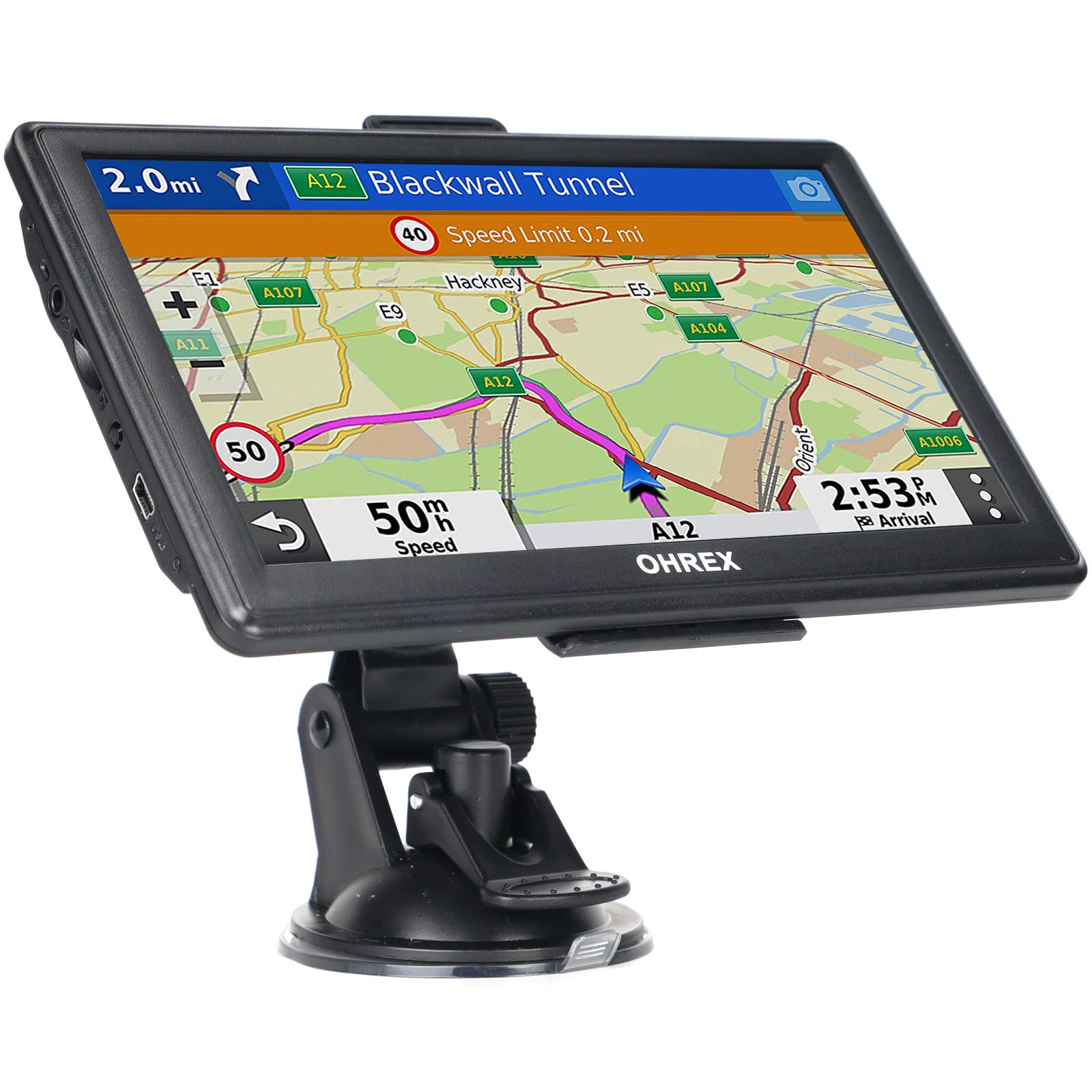 OHREX N700 GPS Navigator for Car Truck RV,Truck GPS Commercial Drivers 2026 | 7”
