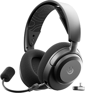 SteelSeries Arctis Nova 3X Wireless - Xbox Headset - Gaming Headset - Mobile App Control - 40 HR Battery with fast charging - Compatible with Xbox, PC, Switch and more - 2.4GHz/Bluetooth - Black