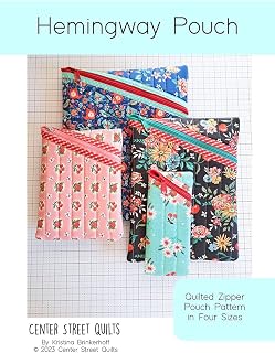Center Street Quilts - Hemingway Pouch Pattern - CEN101