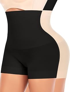 YARRCO Women Seamless Tummy Control Shorts Tummy Control Briefs Lace High Waist Tummy Control Panty