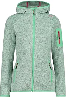 CMP Women's Knitted Tech Jacket with Fixed Hood