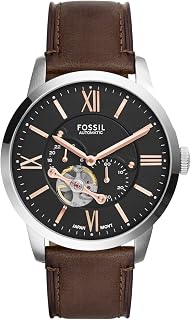 Fossil Men's Watch, Townsman Automatic Stainless Steel Watch for Men
