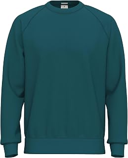 SoftSpun Men's Sweatshirt without Hood | Men's Crew Neck Cotton Sweatshirt | Casual Sweatshirt for Work and Gym