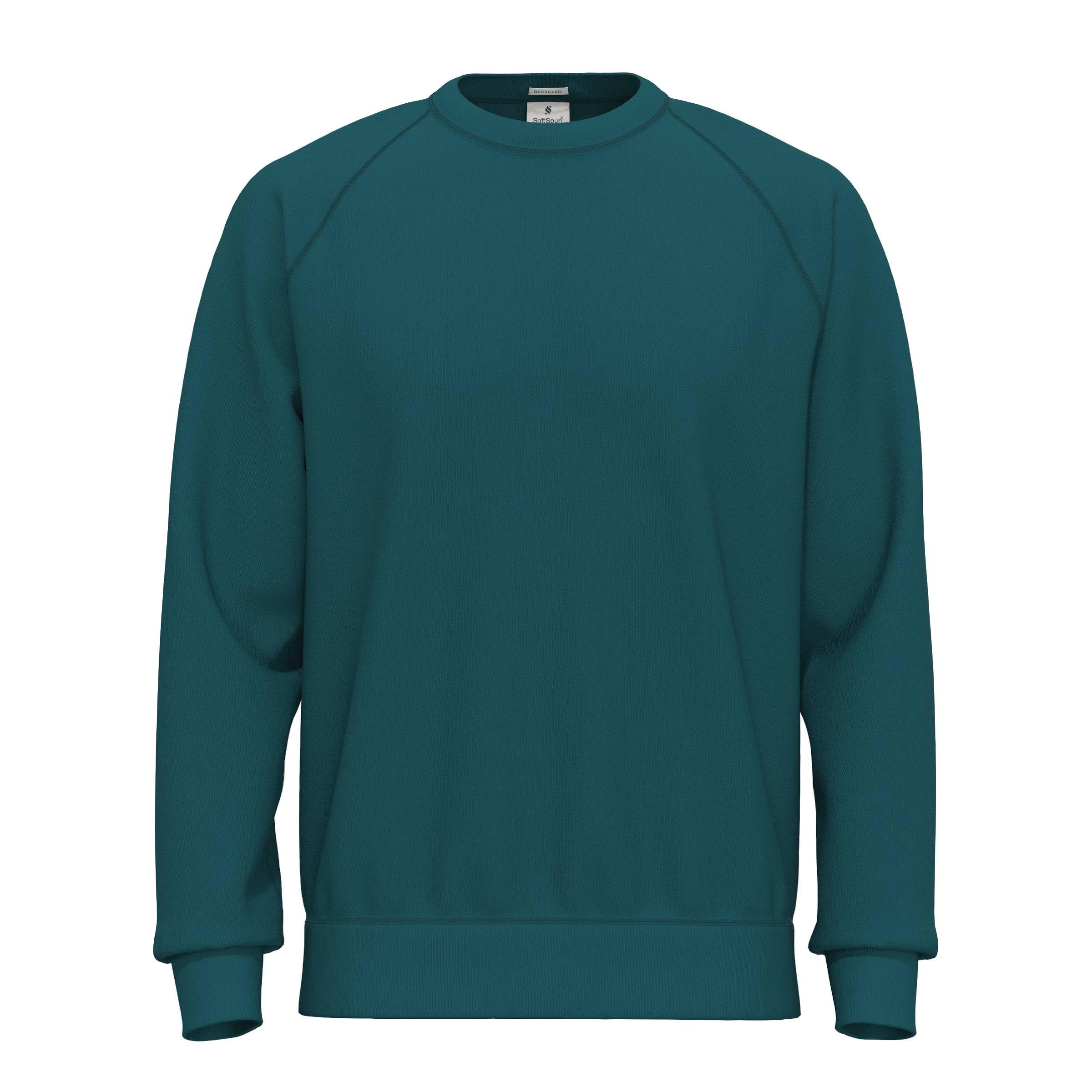 SoftSpun Men's Sweatshirt without Hood | Men's Crew Neck Cotton Sweatshirt | Cas