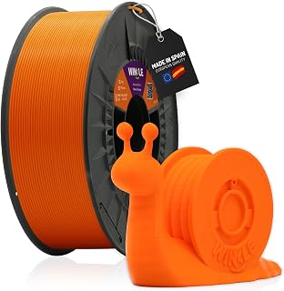 WINKLE Nemo Orange HD PLA Filament | 3D Printer Filament | PLA Filament 1.75mm 1kg | PLA Orange | Compatible with All 3D Printers | Dimensional Accuracy | 1 kg Spool