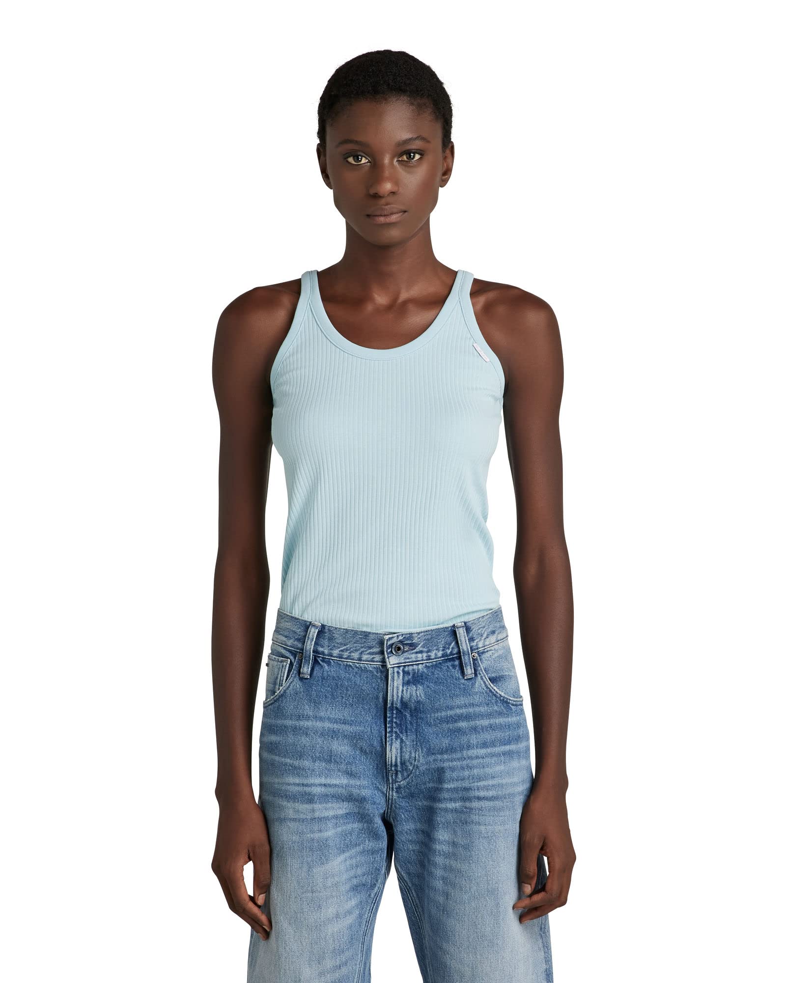 G-Star Women's Slim Rib Tank Top