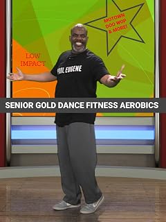 Senior Gold Dance Fitness Aerobics