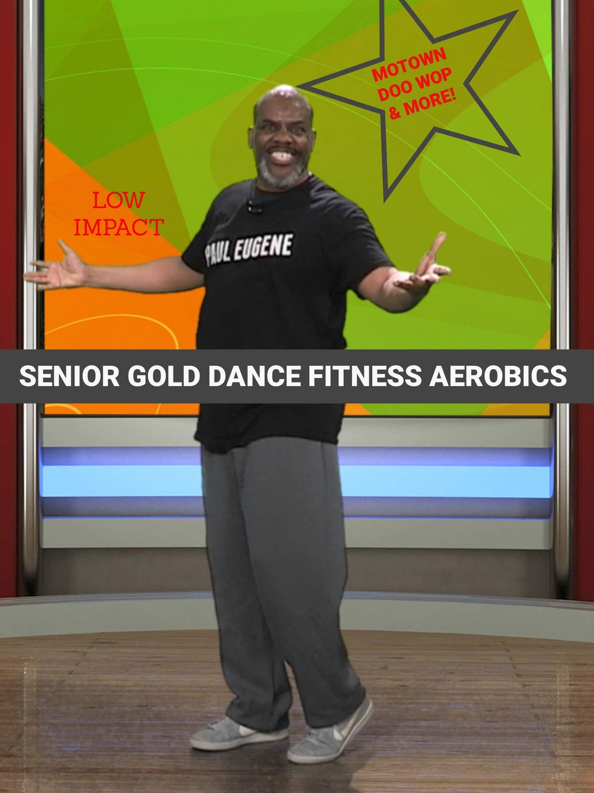 Senior Gold Dance Fitness Aerobics