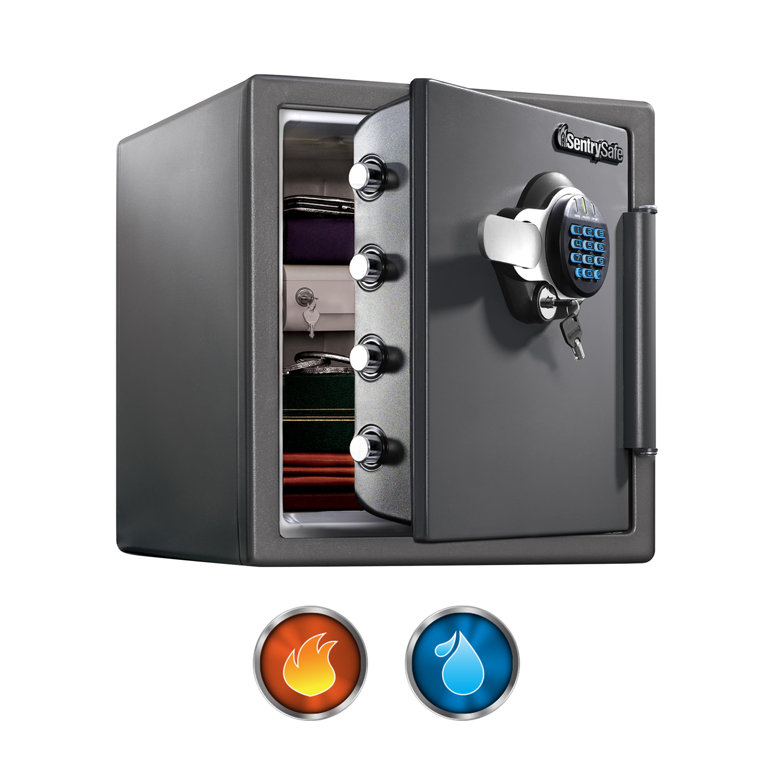 SentrySafe 1-Hour Fireproof Safe, Digital Keypad, 1.2 Cu Ft, STW123GDC | UL Clas