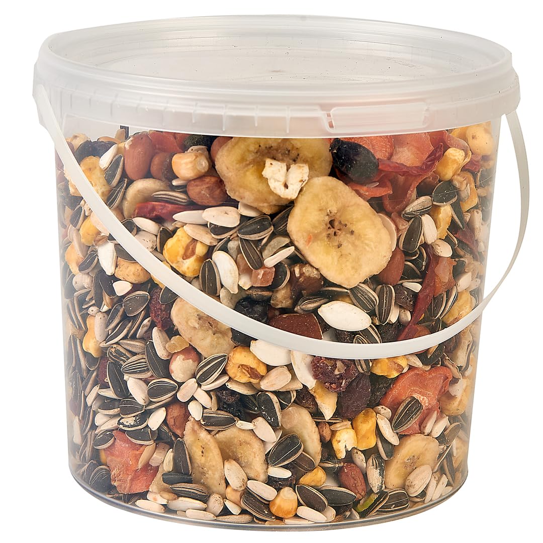 Premium Parrot Food (2.5L, Fruity Mix)