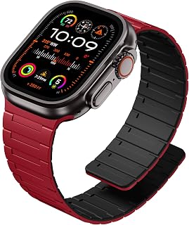 Magnetic Sport Band for Apple Watch Bands for Men Ultra 4 3 2 1