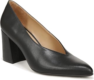 Naturalizer Womens Paden Chunky Heel Pointed Toe Pumps Pump