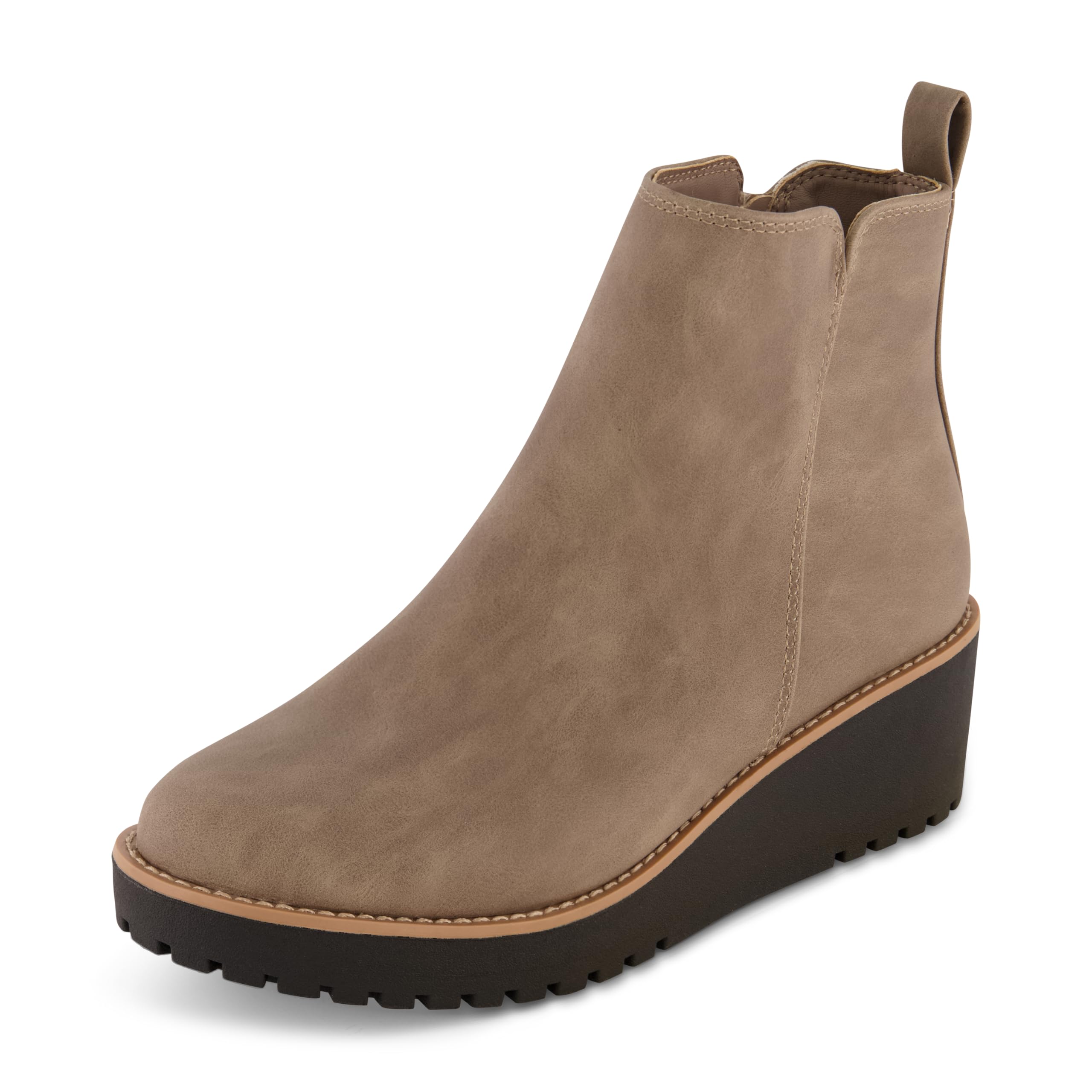 CUSHIONAIRE Women's Ilena Wedge Boots+Memory Foam Wide Widths Available