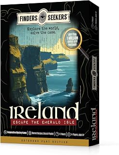 Mystery Game for Adults Ireland Escape the Emerald Isle Detective Puzzle | Immersive Irish riddles, thrilling detective challenges, and unforgettable twists in this epic Emerald Isle escape adventure!