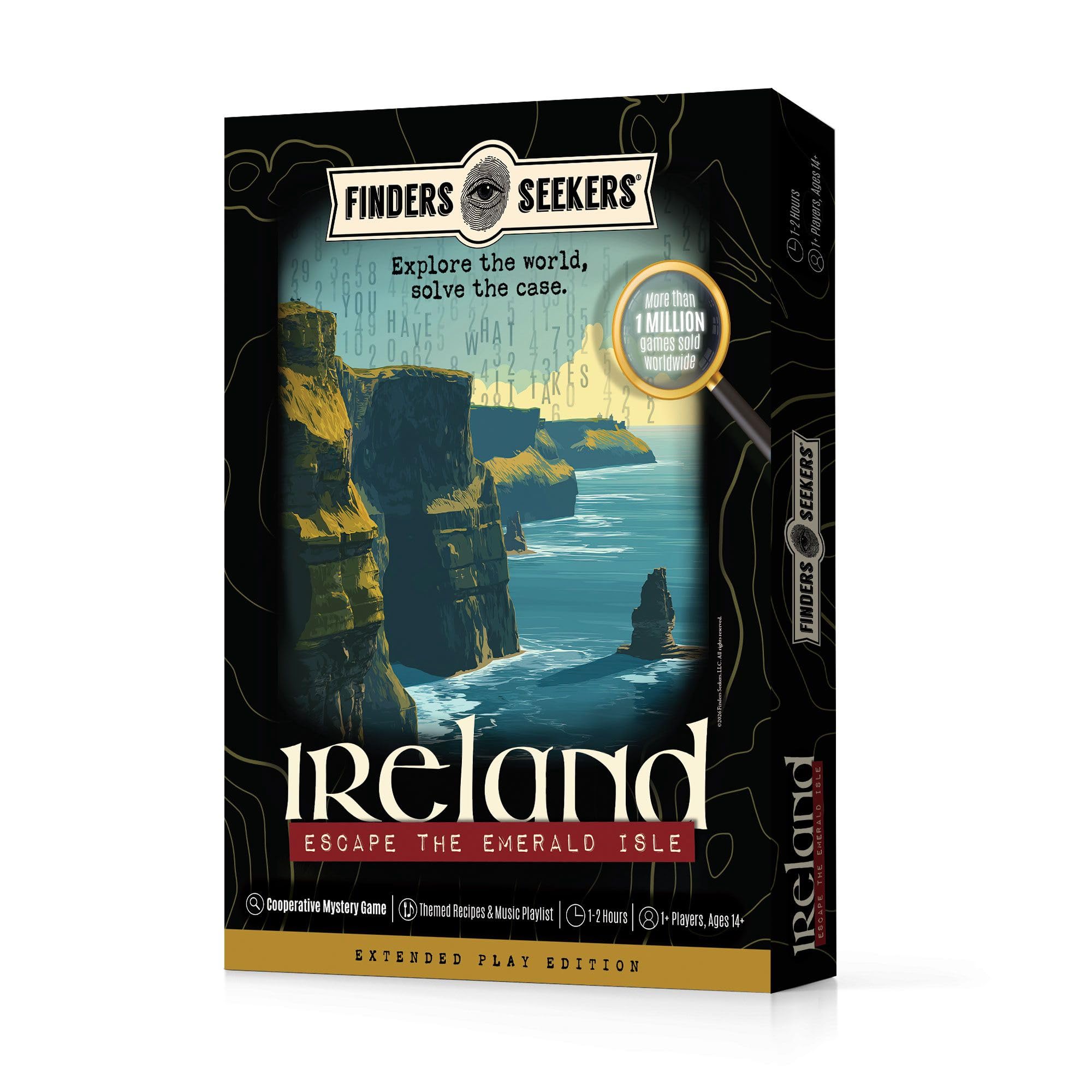 Mystery Game for Adults Ireland Escape the Emerald Isle Detective Puzzle | Immer