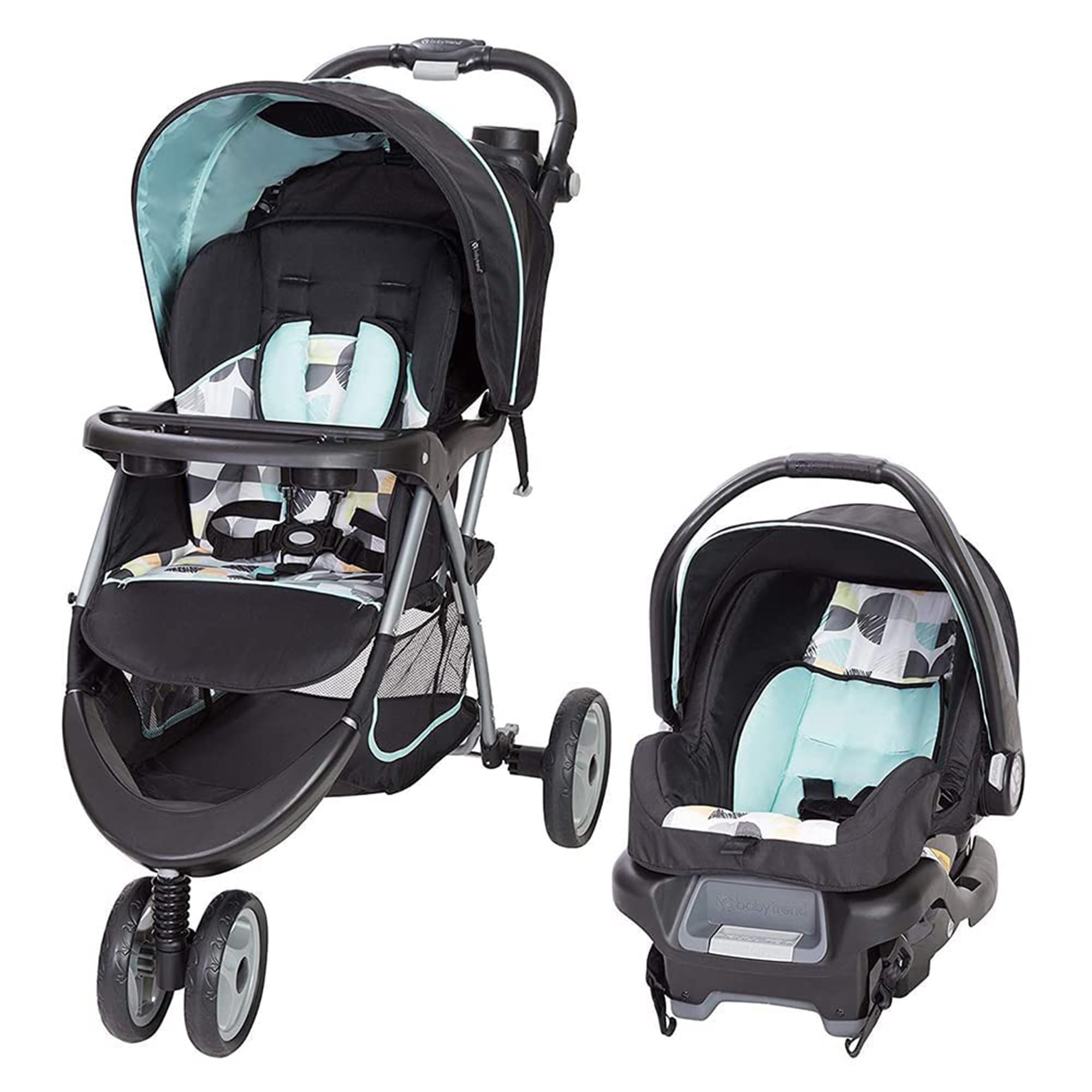 Baby Trend EZ Ride 35 Travel System Stroller &amp; Infant Car Seat, Doodle Dots 