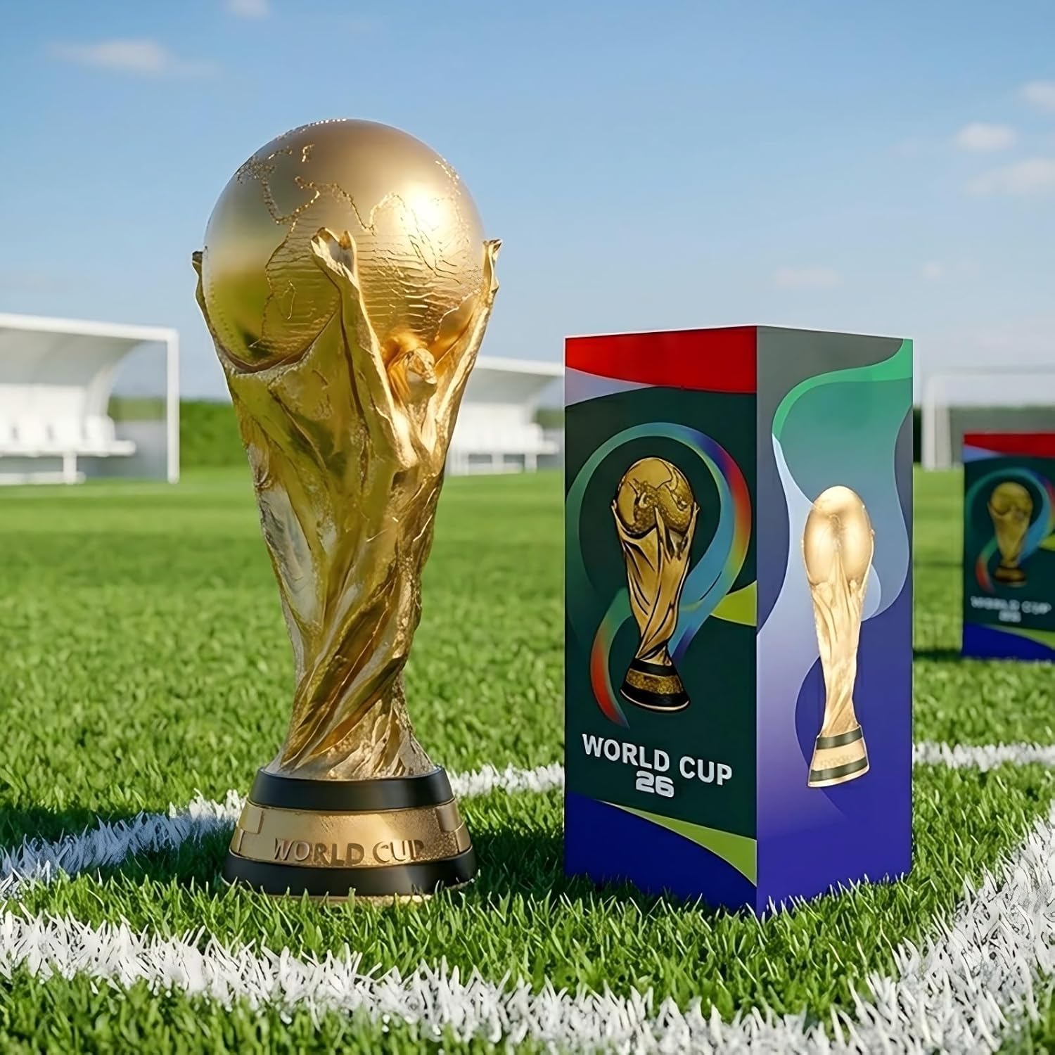 World Cup Trophy Replica for 2026, Soccer Football Fan Souvenirs & Collections, 
