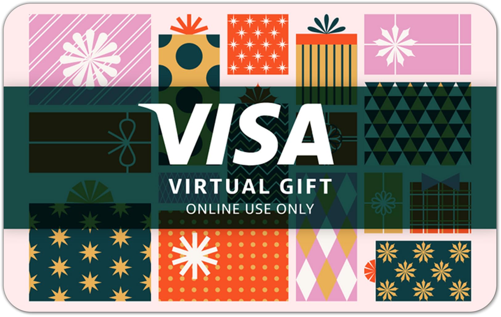 Visa Virtual eGift Card | $200 (plus $6.95 Purchase Fee) - For Online Use Only