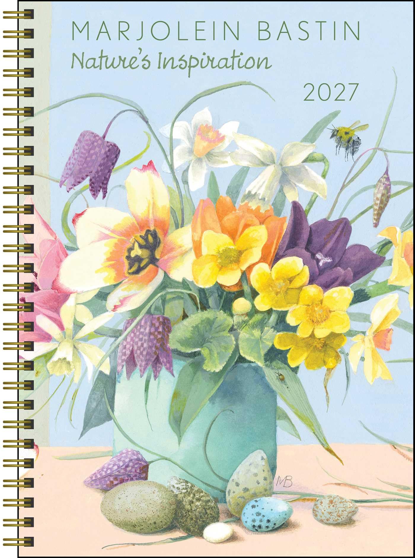 Marjolein Bastin Nature's Inspiration 2027 Monthly/Weekly Engagement Calendar