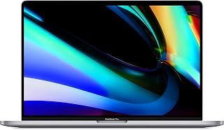 2019 Apple MacBook Pro with 2.6GHz Intel Core i7 (16-inch, 16GB RAM, 512GB SSD Storage) (QWERTY English) Space Grey (Renewed)