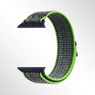 Nylon Band for Apple Watch 38mm 40mm 41mm 42mm 44mm 45mm 46mm 49mm Unisex Sports Loop Adjustable Wristband for iWatch Series 11 10 9 8 7 6 5 4 3 2 1 SE