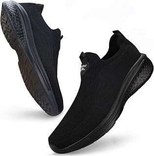 Giniros Men's Trainers Slip On Shoes Without Laces Comfortable and