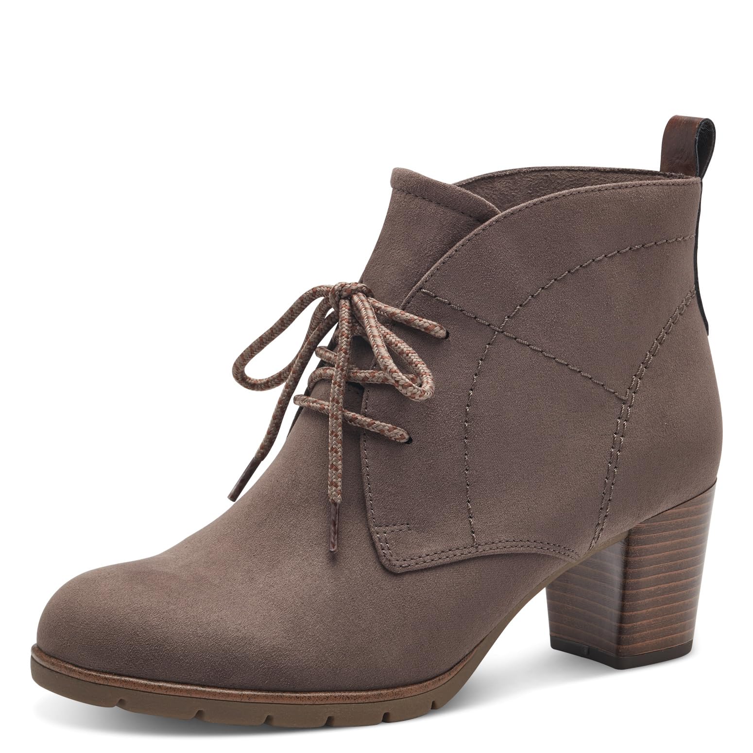 MARCO TOZZI 2-25107-41, Women's Lace Boot Heel