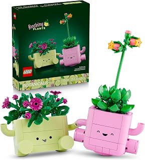 LEGO Botanicals Rocking Plants 11506 | Building Toys for Girls & Boys, Ages 9+, Decor for Dorm Room or Kids Bedroom, 253 Pieces, Gift Idea