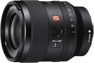 Sony FE 35mm f/1.4 GM Full-Frame Large-Aperture Wide Angle G Master Lens | F 1.4 max provides extraordinary brightness and depth