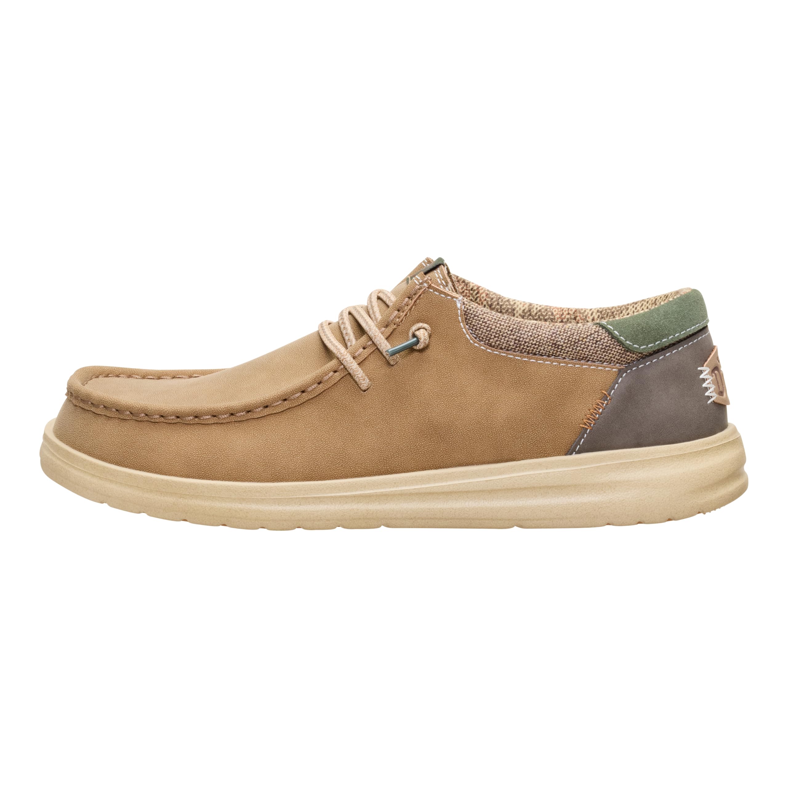 Hey Dude Paul Classic Mens Loafer Shoes in Brown