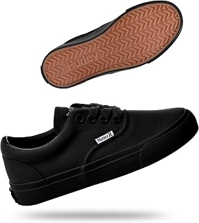 Hurley Marley Kids Lace Up Canvas Sneaker Athletic Sneakers for Boys Girls