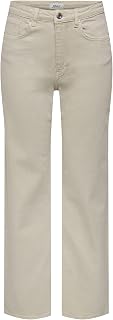 ONLY ONLJUICY Women's Wide Leg Jeans High Waist Wide Leg Cut Jeans