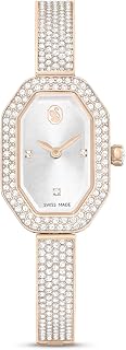 Swarovski Dextera Crystal Watch Collection, Swiss Made, Metal Bracelet, Stainless Steel, Silver or Gold Tone Finishes