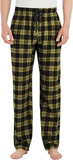 Tall Mens Pajamas Pants 32/34/36/38 Inseam Plaid Lounge Sleepwear Bottoms