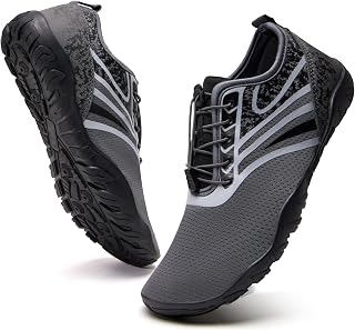 WateLves Water Shoes Mens Womens Barefoot Beach Swim Shoes Quick-Dry Aqua Socks Pool Shoes for Surf Yoga Water Aerobics