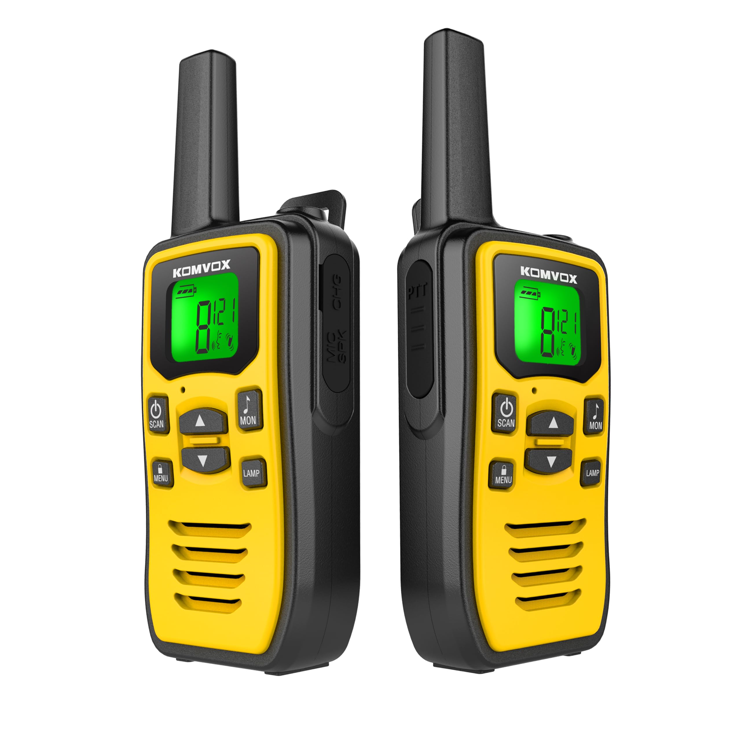 Professional Walkie Talkies for Adults, Rechargeable PMR Two Way Radios, 2 Way R