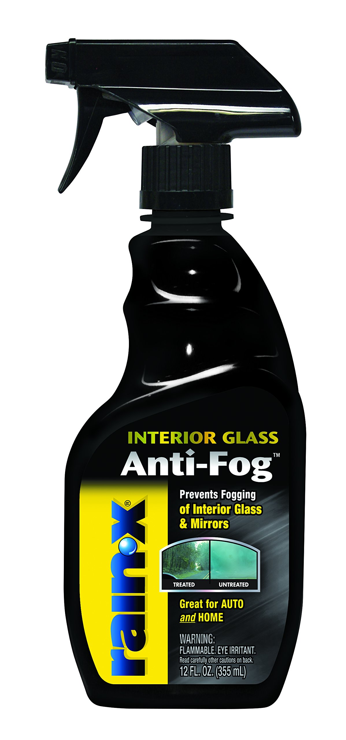 Rain-X 630046 Interior Glass Anti-Fog, 12 oz. - Prevents Fogging of Interior Gla