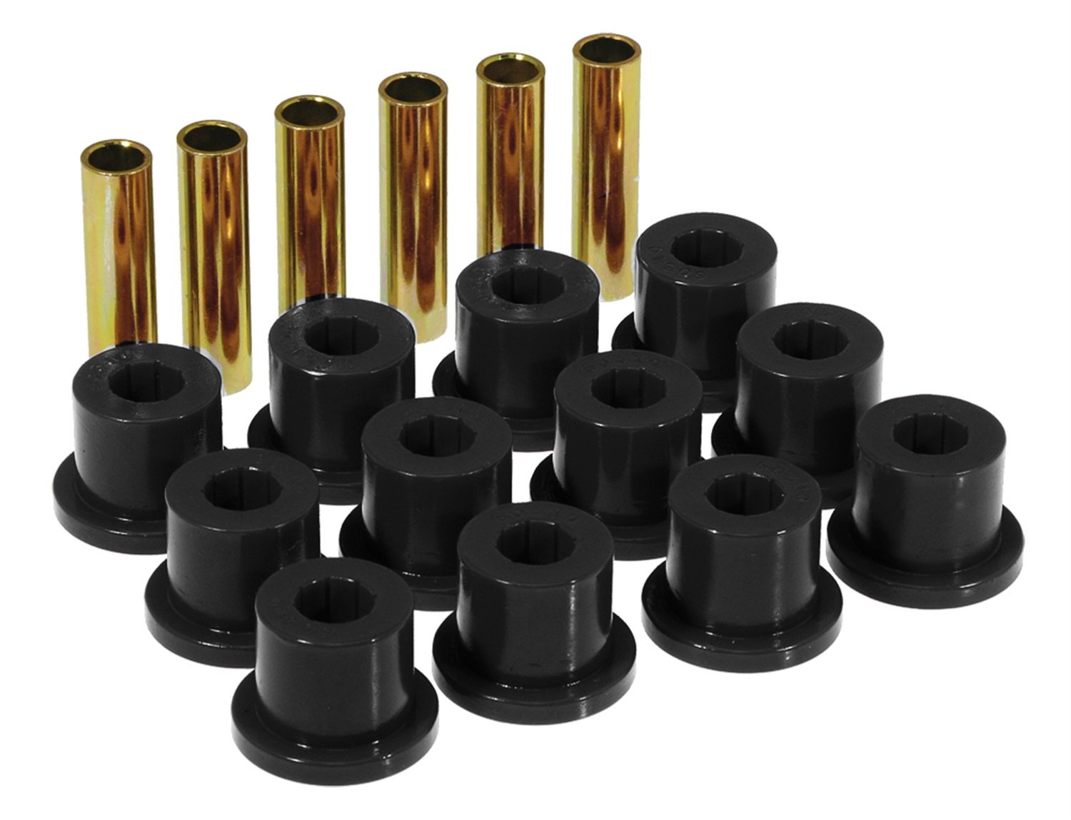 Prothane (7-1001-BL) 67-87 GM Rear Spring & Shackle Bushings (w/ 1.5in Bushings)