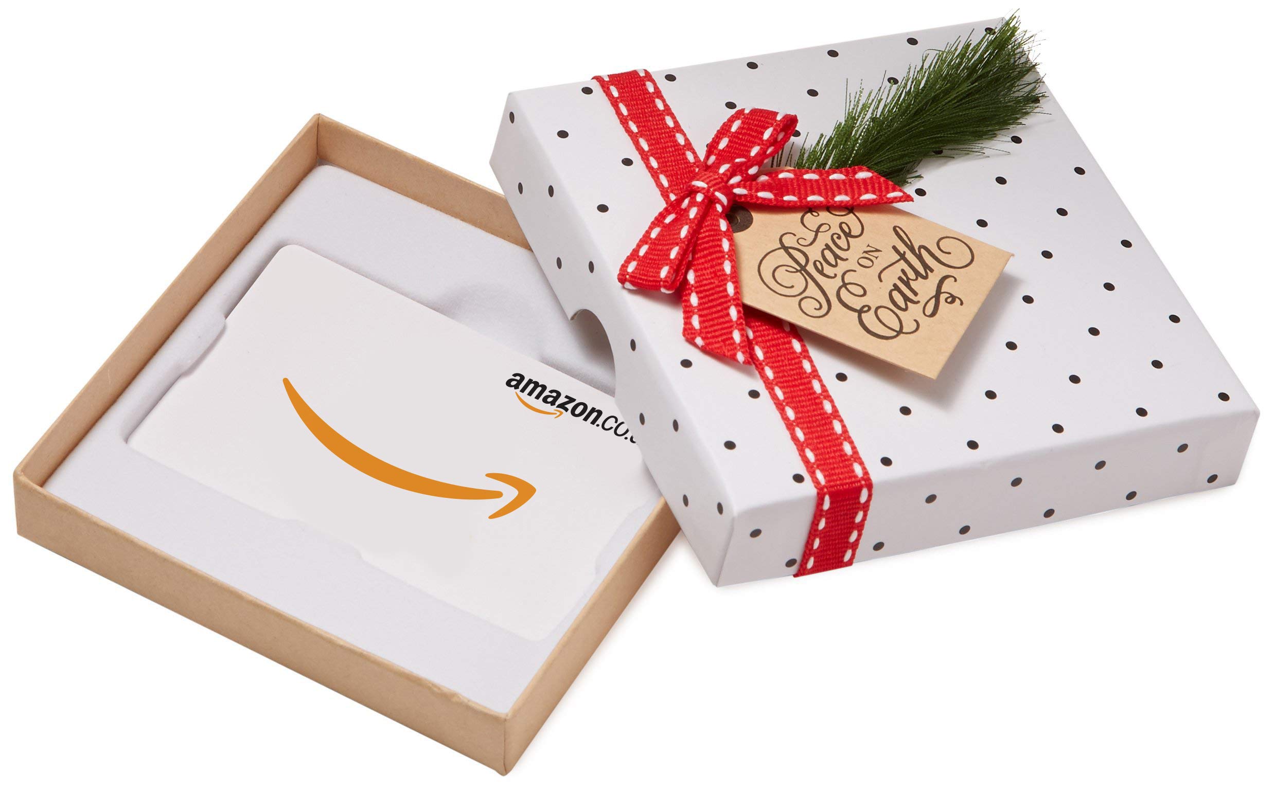 Amazon.co.uk Gift Card for Custom Amount in a Twig Box