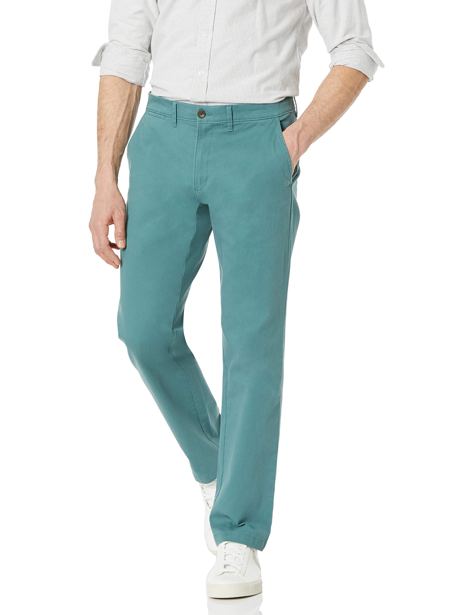 Amazon Essentials Men's Casual Straight Fit Stretch Chino Pant