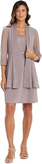 R&M Richards Womens Elegant Formal Dress Set