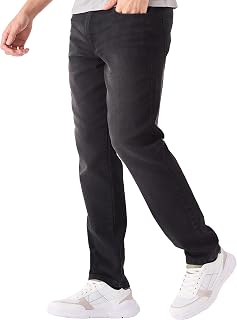 JMOJO - Mens Jeans Slim Fit - Stretch Jeans for Men UK - Men's Cotton Casual Denim Jean with 5 Pocket Design