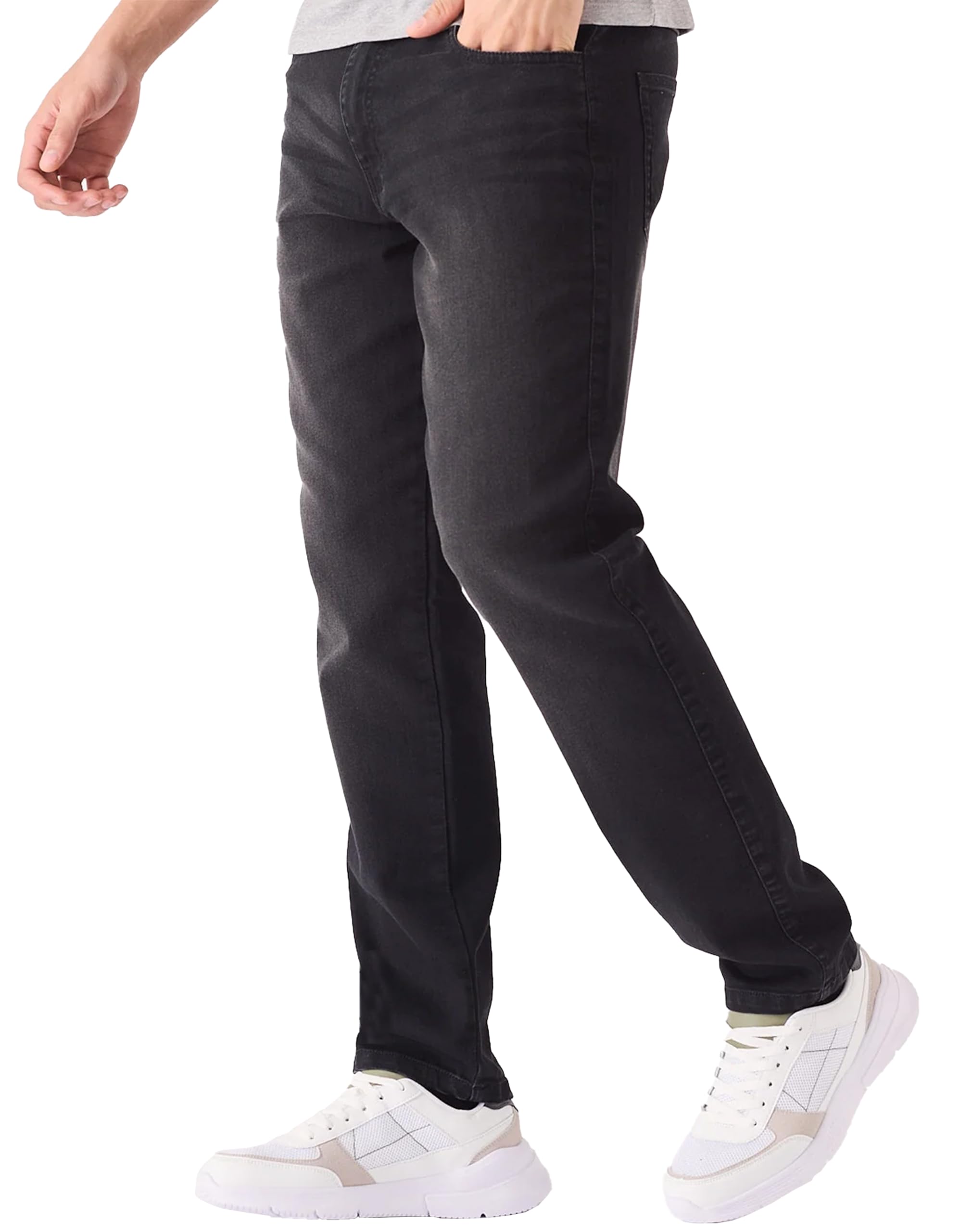 JMOJO - Mens Jeans Slim Fit - Stretch Jeans for Men UK - Men's Cotton Casual Den