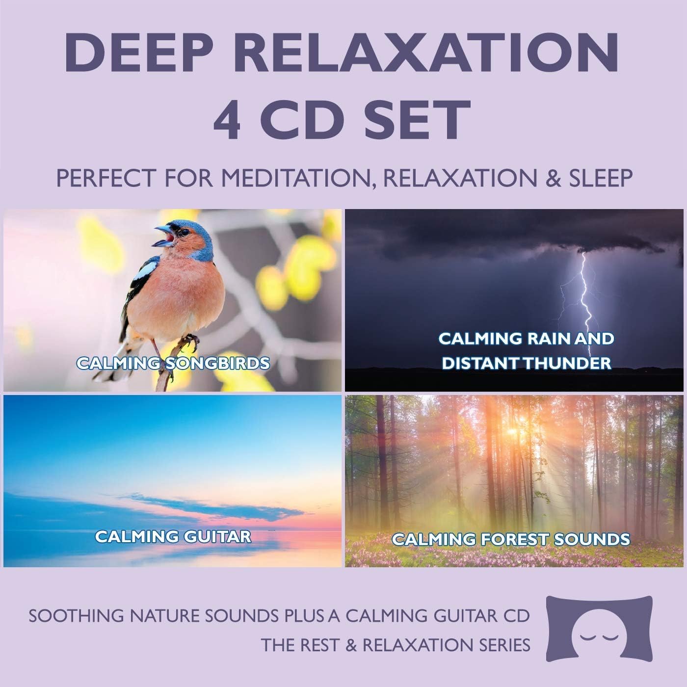 Deep Relaxation Nature Sounds 4 Album Set - for Meditation, Relaxation and Sleep
