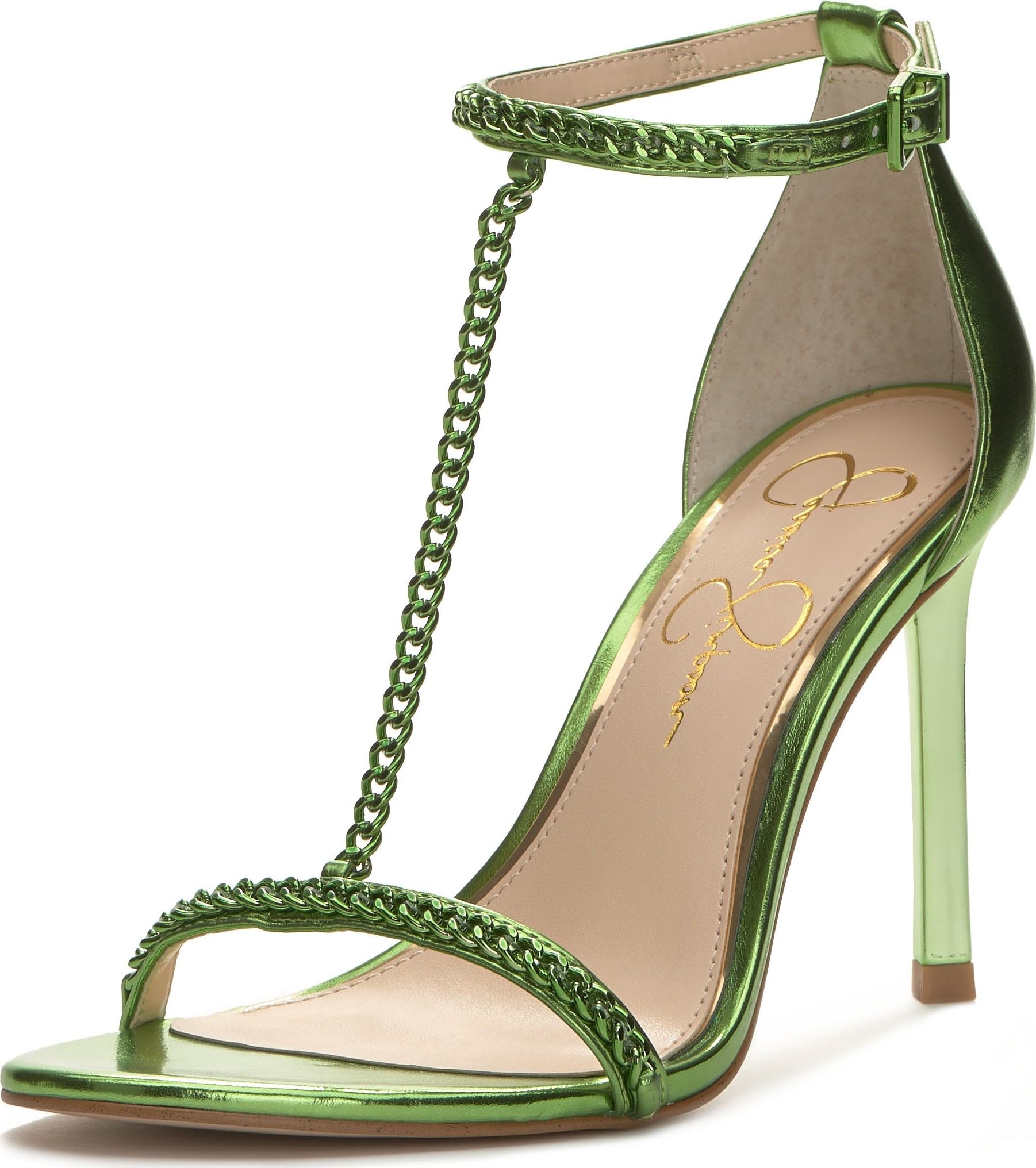 Jessica Simpson Women's Qiven Heel Sandals, Green