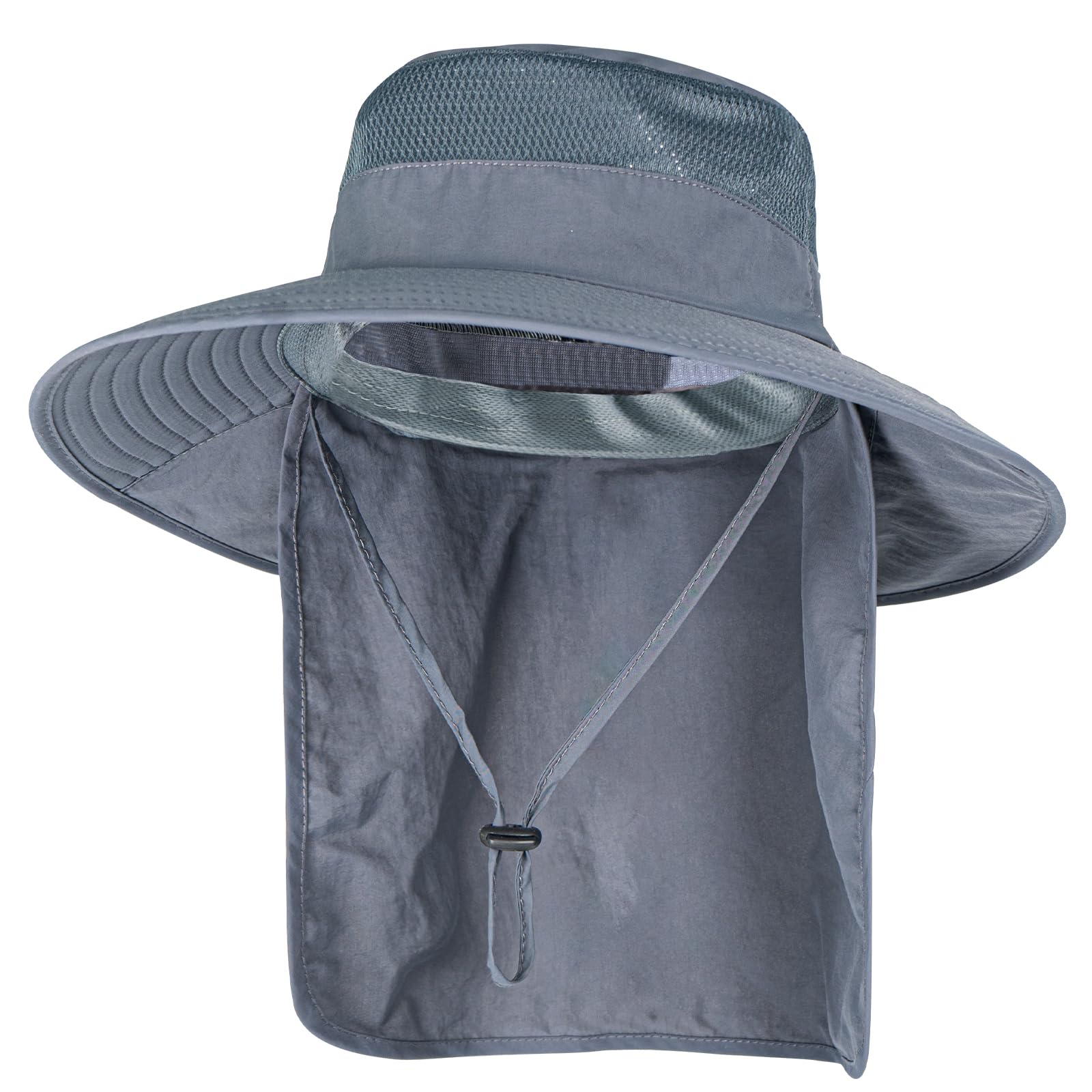 ZOORON Sun Hats for Men Women Fishing Hat Summer UV Protection Safari Hat with N