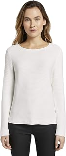 Tom Tailor Women's Basic V-Neck Pullover